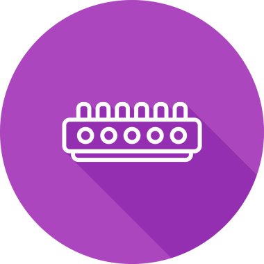 Modern b 'nin vektör illüstrasyonu eksik simgesi