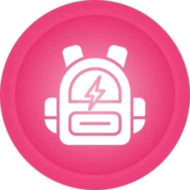 Vektör simgesi bir çanta