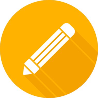 kalem simgesi vektör illüstrasyonu