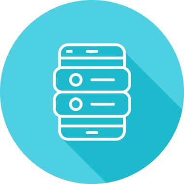 cep telefonu simgesi, vektör illüstrasyonu basit tasarım