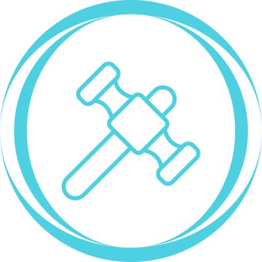 Yapı ve onarım simgesinin vektör illüstrasyonu