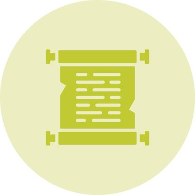 Yeşil ve sarı dairenin çizimi