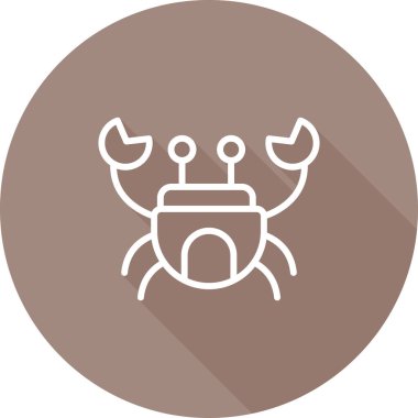 BuG vektör simgesi modern basit vektör illüstrasyonu