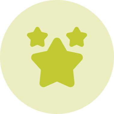 Yıldız. Web simgesi basit illüstrasyon