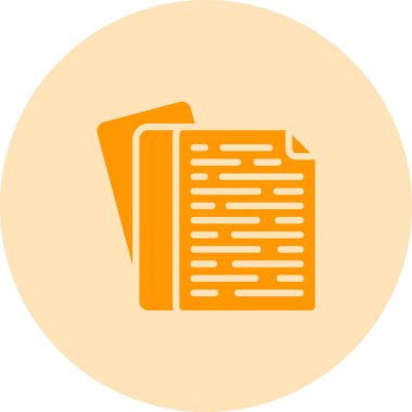 Kitap. Web simgesi basit illüstrasyon