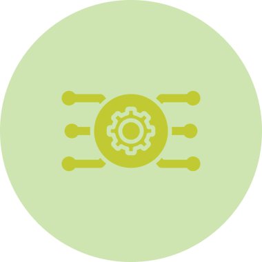 Kişisel ve ticari kullanım için vektör ayarı simgesi.