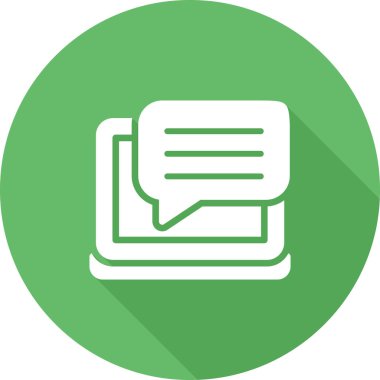 Vektör illüstrasyonu, seo modern basit simge