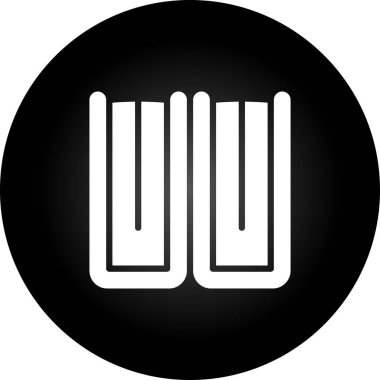 Modern bir simgenin vektör illüstrasyonu