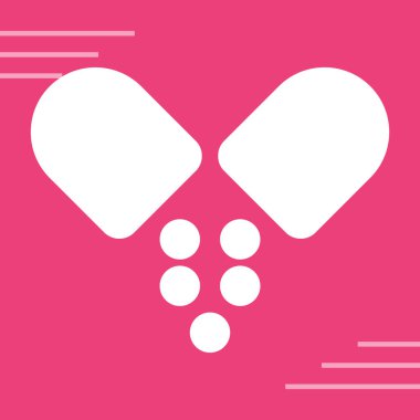 hap ikonu vektör illüstrasyonu