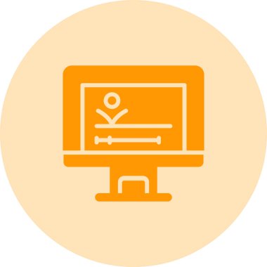 seo modern simgesinin vektör illüstrasyonu