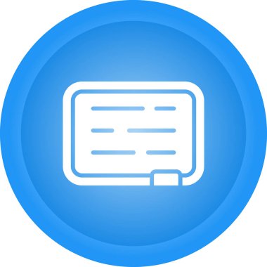 Modern b 'nin vektör illüstrasyonunda kağıdın eksik simgesi