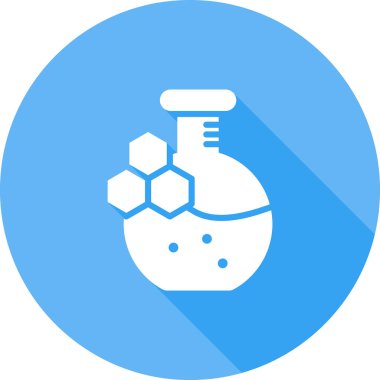 Kimyasal test simgesinin vektör çizimi