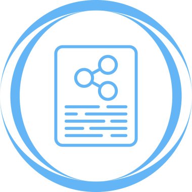 İş ve teknoloji simgesinin vektör illüstrasyonu