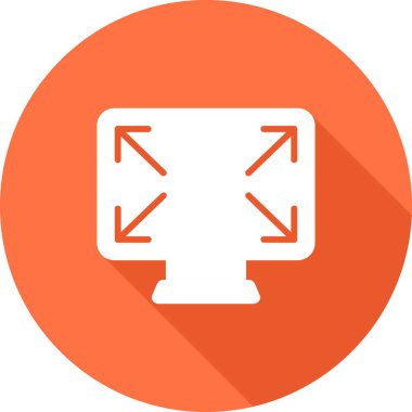 iş yönetimi düz vektör simgesi