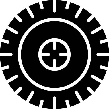 Modern bir simgenin vektör illüstrasyonu