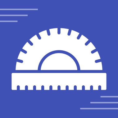 Mavi çizgi başlık simgesi mavi arkaplanda izole edildi. Olağanüstü bir spor. Spor malzemeleri. Vektör İllüstrasyonu.