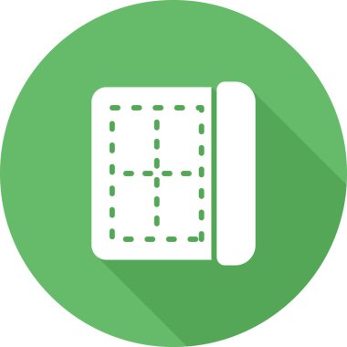 kitap simgesi vektör illüstrasyonu