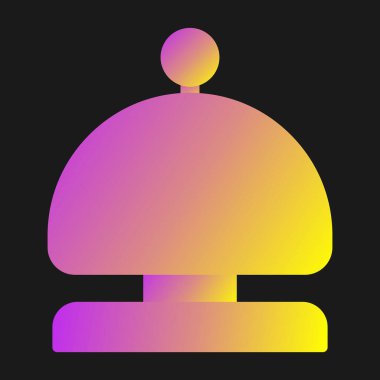 Çan simgesi vektör illüstrasyonu