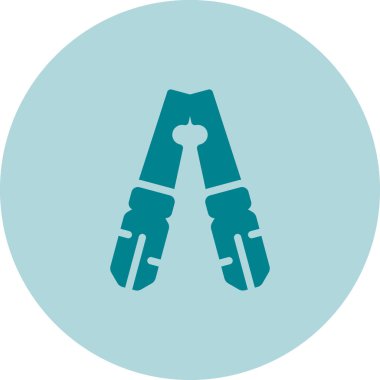 Bir b simgesinin vektör illüstrasyonu