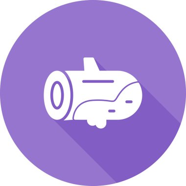 Bir motosiklet simgesinin vektör çizimi