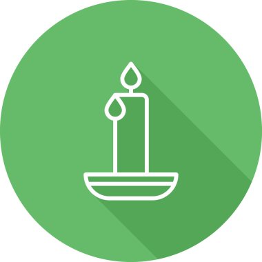 mum ağ simgesi basit illüstrasyon 