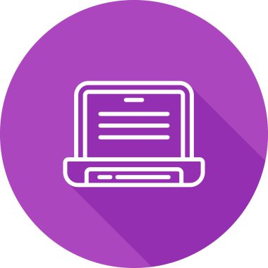 bilgisayar vektör simgesi modern illüstrasyon