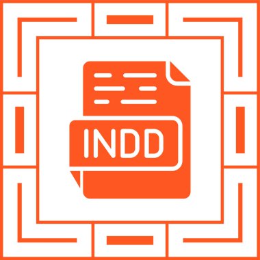 Dosya biçiminin vektör simgesi