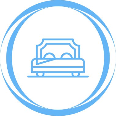 kanepe ikonu vektör illüstrasyonu