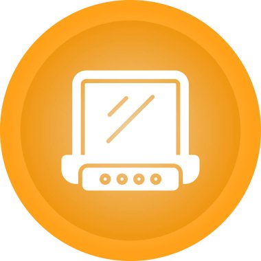 Tablet simgesi. Vektör çizim