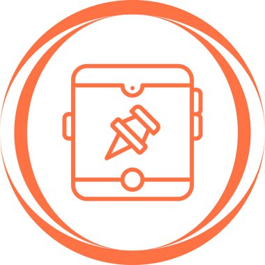 cep telefonu ikonu vektör illüstrasyonu