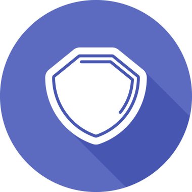 kalkan ikon vektör illüstrasyonu