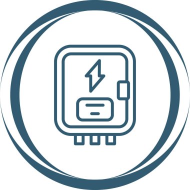 Pil. Web simgesi basit illüstrasyon