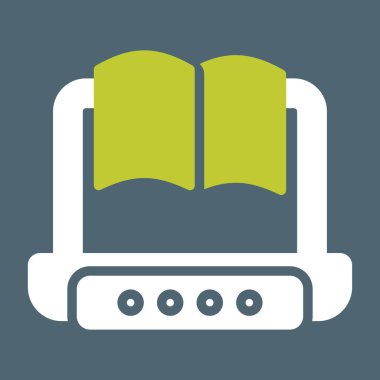 kitap simgesi, düz biçim