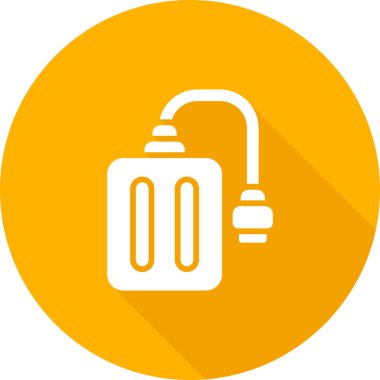 Pil. Web simgesi basit illüstrasyon