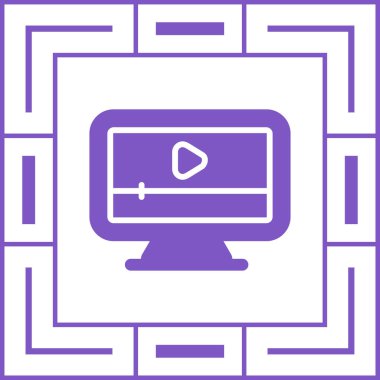 Bilgisayar web simge vektör çizim