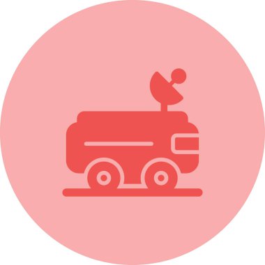 ambulans simgesi vektör illüstrasyonu