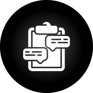 belge simgesi vektör illüstrasyonu