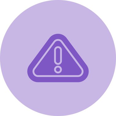 vektör Uyarı simgesi illüstrasyonu