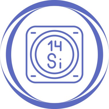 Modern bir simgenin vektör illüstrasyonu