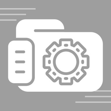 kamera simgesi vektörü, illüstrasyon tasarımı