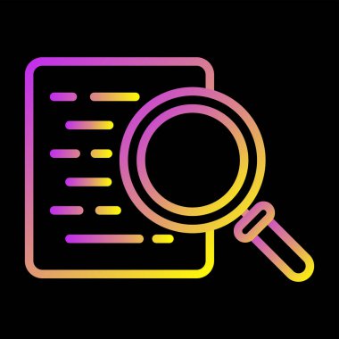 vektör belgesi web simgesi