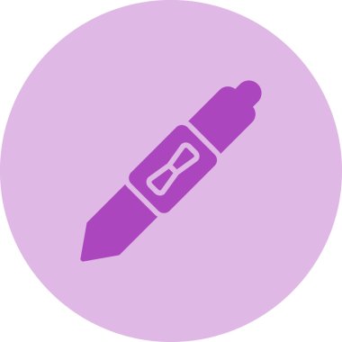 Kalem. Web simgesi basit illüstrasyon