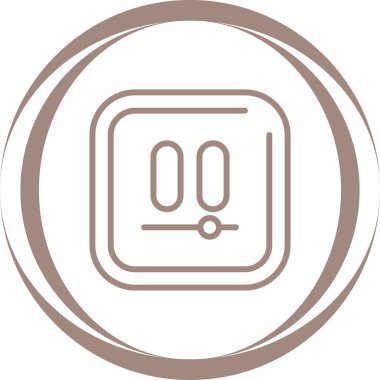 Gıda simgesinin vektör illüstrasyonu