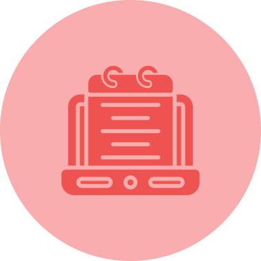 kitap simgesi modern illüstrasyon