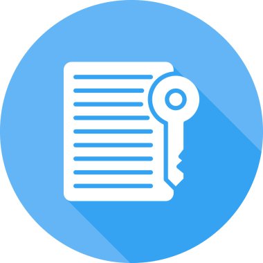 Vektör belgesi Simge illüstrasyonu