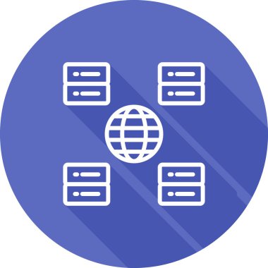 vektör İnternet simgesi