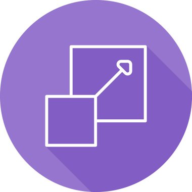 seo modern simgesinin vektör illüstrasyonu