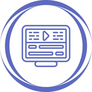 Seo simgesinin vektör illüstrasyonu