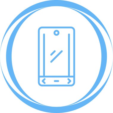 cep telefonu ikonu vektör illüstrasyonu