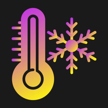 Siyah arkaplanda siyah kar tanesi simgesi izole edildi. Kış ikonları mutlu noeller ve mutlu yeni yıllar. Renkli kare düğme. vektör illüstrasyonu